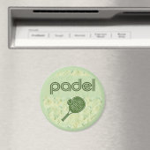 Padel Magnet – Spanish Tile Vibes Matcha Green (In Situ (Lave-vaisselle))