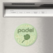 Padel Magnet – Spanish Tile Vibes Matcha Green Magneet (Insitu (Vaatwasser))