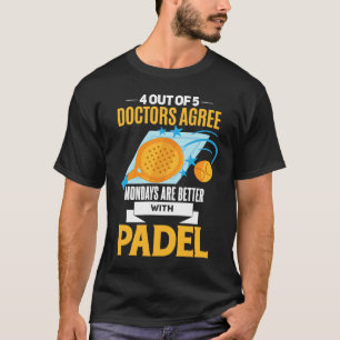 Padel Playing Padel Leven Padeliste Padel PL T-shirt