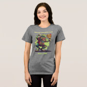 🧌Padel Racket Rager Tri-Blend Shirt (Voorkant volledig)