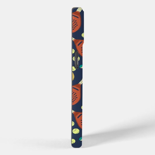 Padel Rackets Patroon met Initiaal Case-Mate iPhone Case (Achterkant / Rechts)