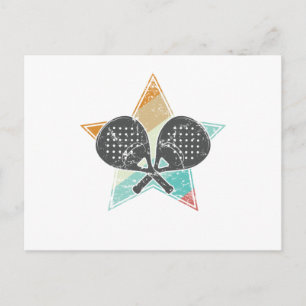 Padel Tennis Ballsportart Briefkaart