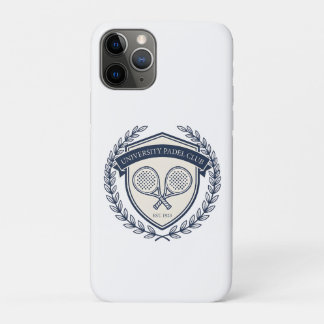 Padel Tennis Club Aesthetic Custom Name Bag Tag iPhone 11 Pro Hoesje