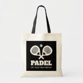 Padel Tote Bag for balls, tennis racket and more (Devant)