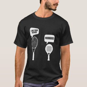 Padelracketliefhebber Kreeg het Toernooi Fan Spele T-shirt