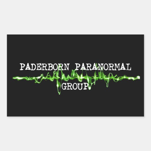 Paderborn Paranormale Groep Ghost Hunter sticker (Voorkant)