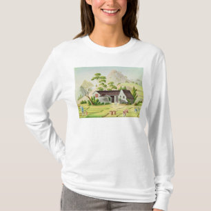 Padie in de rijstvelden t-shirt