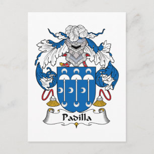 Padilla Family Crest Briefkaart