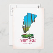 Padley Gorge-top in england Briefkaart (Voorkant / Achterkant)