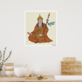 Padmasambhava (Guru Rinpoche) Poster (Keuken)