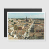 Padova Silhouette Magnetische Kaart (Voorkant / Achterkant)