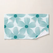 Padrão Floral verde. (Serviette à main)