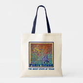 Padre Island Great State of Texas Sun en Sail Tote Bag (Achterkant)