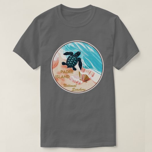 Padre Island National Seashore T-shirt (Design voorkant)