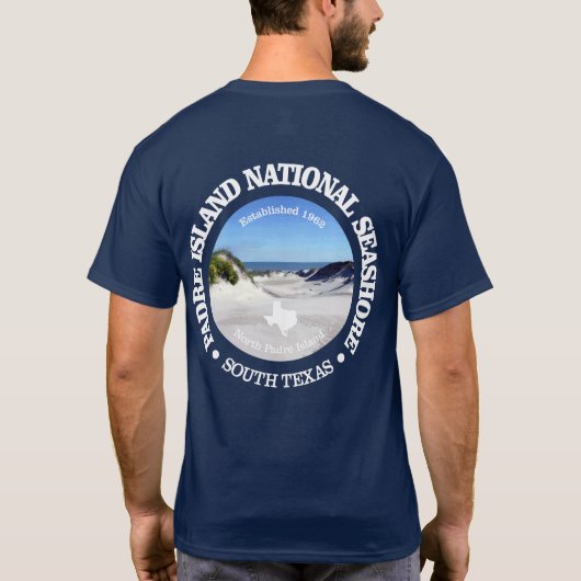 Padre Island National Seashore T-shirt (Achterkant)