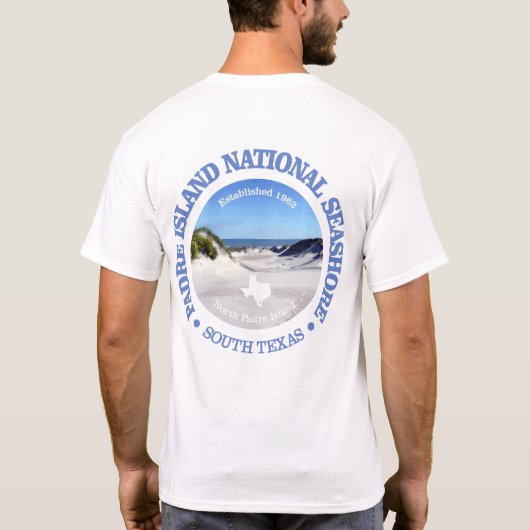 Padre Island National Seashore T-shirt (Achterkant)