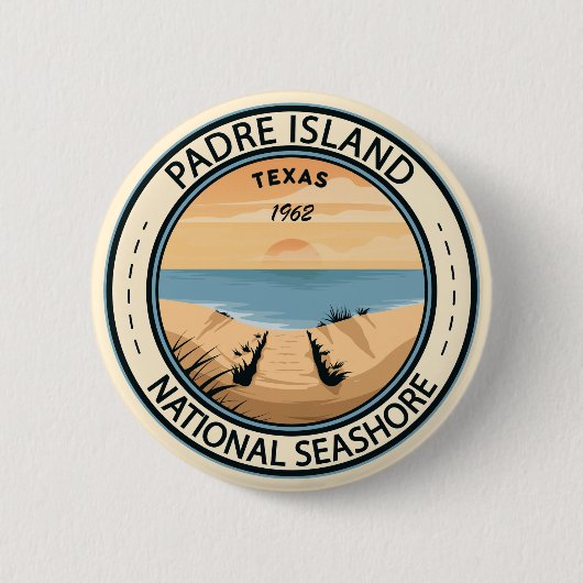 Padre Island National Seashore Texas Badge (Devant)