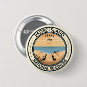 Padre Island National Seashore Texas Badge (Devant & derrière)