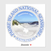 Padre Island NS Sticker (Vel)