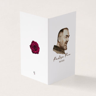 Padre Pio katholiek condoleances Bedankt kaarten