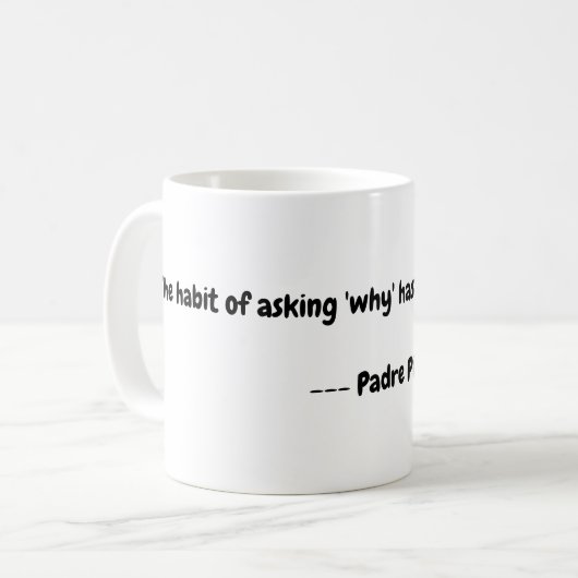 Padre Pio Mug (Devant gauche)