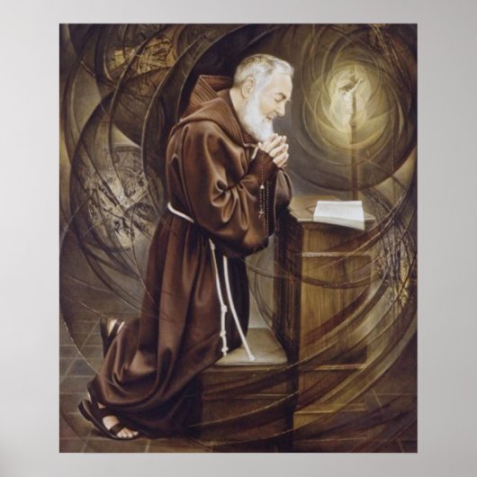Padre Pio Poster (Voorkant)