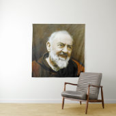 Padre Pio Wandkleed (In situ)