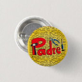padre ronde button 3,2 cm (Voorkant /achterkant)