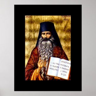 Padre Seraphim Roos Art Nouveau Poster
