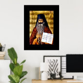 Padre Seraphim Roos Art Nouveau Poster (Thuiskantoor)