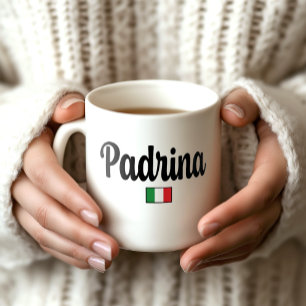 Padrina Italiaanse Vlag Mok - Cadeau voor Godmoede