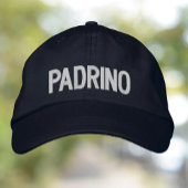 Padrino (parrain) casquette brodé