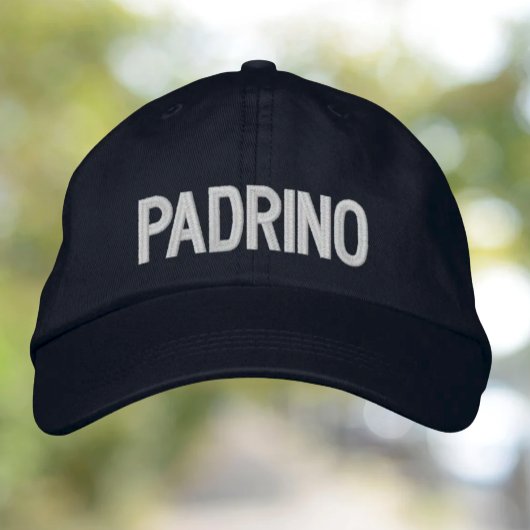 Padrino (parrain) casquette brodé