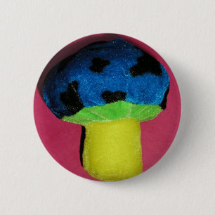 Padroom rood ronde button 5,7 cm