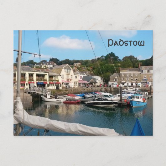 Padstow Cornwall England Briefkaart (Voorkant)