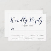 Paduka Script RSVP | MARIAGE (Devant / Derrière)