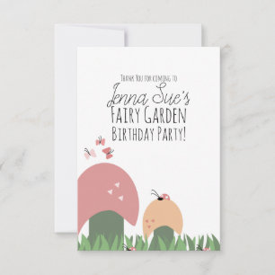 Padybugs Butterflies Bedankkaart