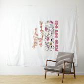 Paediatric Nurse Fun Halloween Ontwerp Essentieel Wandkleed (In Situ (horizontaal))