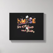Paediatrics Nurse Fun Halloween Design Essential Canvas Afdruk (Voorkant)