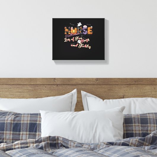 Paediatrics Nurse Fun Halloween Design Essential Canvas Afdruk (Insitu (Slaapkamer))