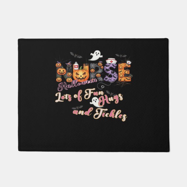 Paediatrics Nurse Fun Halloween Design Essential Deurmat (Voorkant)