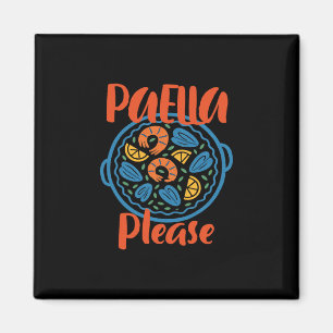 Paella Alsjeblieft Spaanse Keuken Spanje Reizen Va Magneet