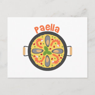 Paella Briefkaart