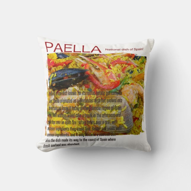 Paella kussen! kussen (Voorkant)