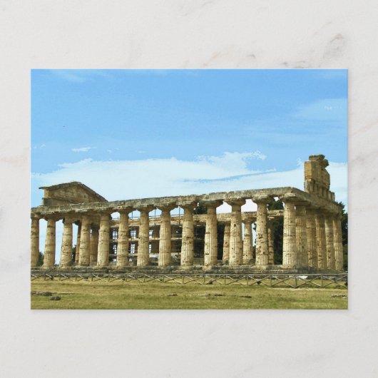 Paestum Briefkaart (Voorkant)
