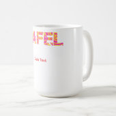Pafel koffiemok (Voorkant rechts)