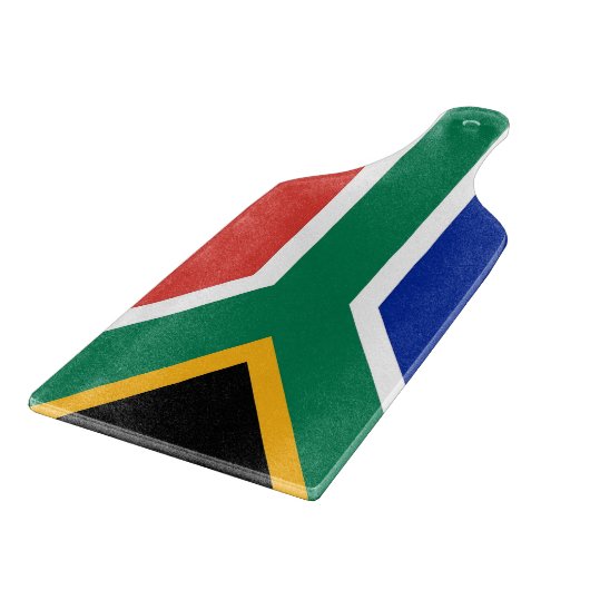 Pagaie de planche à découper en verre avec drapeau (Coin)