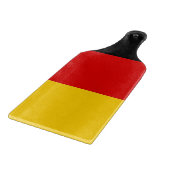 Pagaie de planche à découper en verre avec drapeau (Coin)