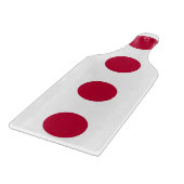 Pagaie de planche à découper en verre avec drapeau (Coin)