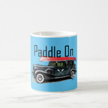 Pagaie Sur Conception Classique De Voiture - Mug C